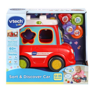 An Image of VTech Sort And Discover Car