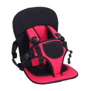 Baby Car Cotton Cushion Seat with Safety Belt for Kids