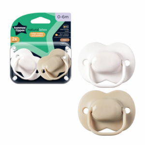 Tommee Tippee 0-6M Cherry Latex Soother 2 PCs