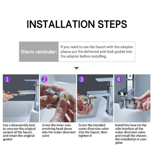 Faucet Extension Shampoo Artifact Series Shower Set