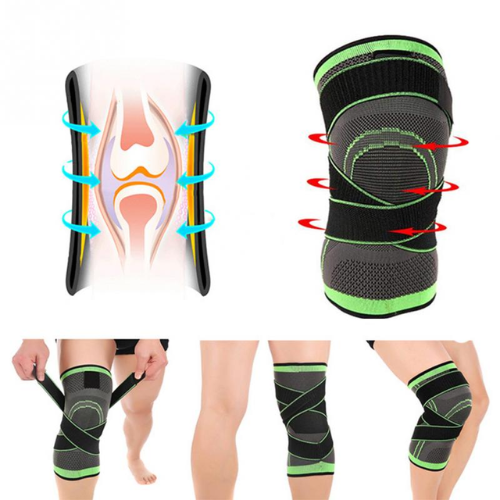 Adjustable Knee Support Pain Reliving Knee Sleeves for Men & Women