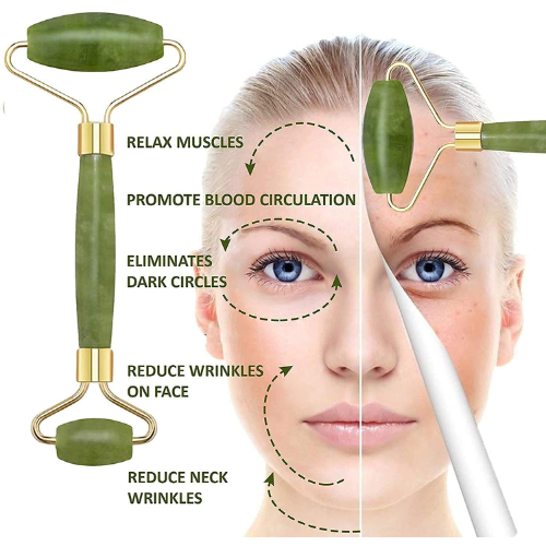 Facial Jade Roller Massager for Face Neck Beauty Skin
