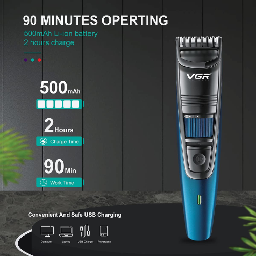 VGR V-052 Rechargeable Adjustable Hair & Beard Trimmer & Clippers