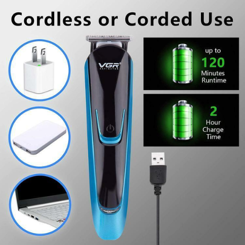 VGR V-183 Professional Rechargeable Hair Clipper Trimmer