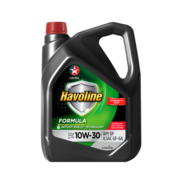 Caltex Havoline Formula SAE 10W-30 Passenger Vehicle Engine Oil