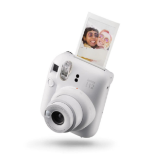 an image of a whiote colour Instax Camera