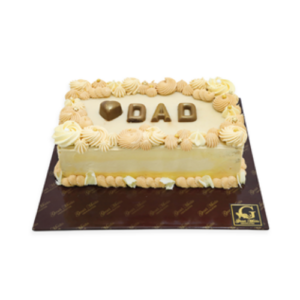 "SWEETEST DAD" Vanilla Butter Cake