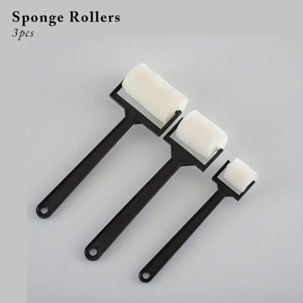 Sponge Rollers 3Pcs