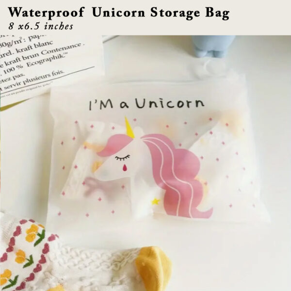 Transparent Unicorn Pouch