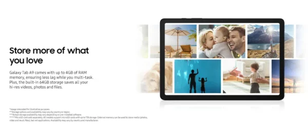 Samsung Galaxy Tab A9 4GB 64GB