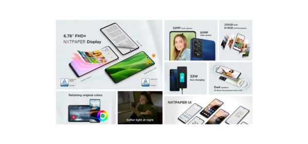 TCL 40 NXTPAPER 8GB 256GB Mobile Phone