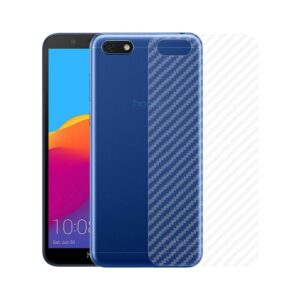 Carbon Fiber Transparent Protective Film Back Sticker for Huawei Y5 Lite