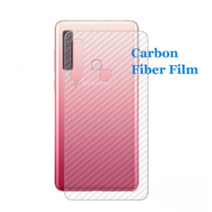 Carbon Fiber Pattern Back Film for Samsung A9 2018 Rear Fibre Sticker Protective