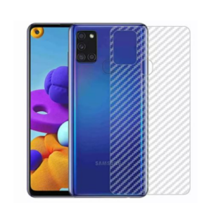 Carbon Fibre Back Sticker for Samsung Galaxy A21S