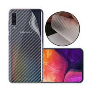 Carbon Fiber Pattern Back Film for Samsung A50 A50S A30S Rear Fibre Sticker Protective