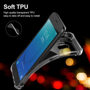 Full Cover Soft Silicone Transparent Bumper Shockproof Phone Case For Huawei Y7p Clear Silicone TPU Front
