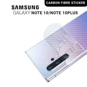 Carbon Fiber Back Sticker for Samsung Galaxy Note 10 plus
