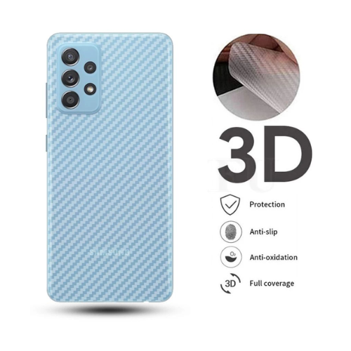 Carbon Fiber Back Sticker for Samsung Galaxy A23 4G - Quickee Carbon Fiber Back Sticker for Samsung Galaxy A23 4G