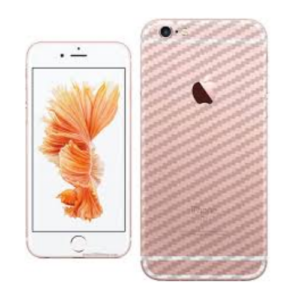 Carbon Fiber Pattern Back Film For Iphone 6 Plus | 6s Plus Rear fibre Sticker Protective