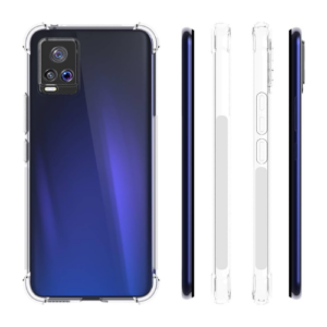 Full Cover Soft Silicone Transparent Bumper Shockproof Phone Case For Huawei Y7p Clear Silicone TPU Front