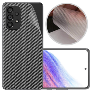 Carbon Fibre Back Sticker for Samsung Galaxy A53