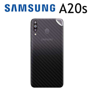 Carbon Fibre Back Sticker for Samsung Galaxy A20s