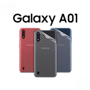 Carbon Fibre Back Sticker for Samsung Galaxy A01 / M01