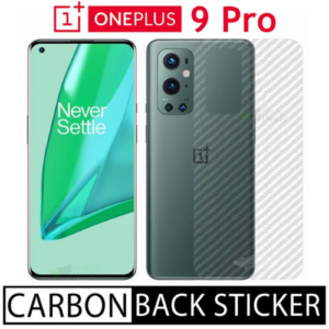 Carbon Fibre Back Sticker for One Plus 9 Pro