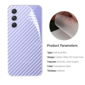 Carbon Fibre Back Sticker for Samsung Galaxy F13