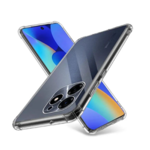 Full Cover Soft Silicone Transparent Bumper Shockproof Phone Case For Huawei Y7p Clear Silicone TPU Front