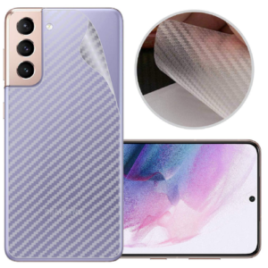 Carbon fiber Back Sticker For Samsung Galaxy S21