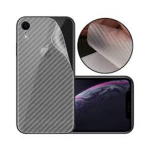 Carbon Fiber Pattern Back Film for Iphone XR Rear Fibre Sticker Protective