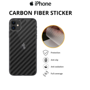 Carbon Fiber Pattern Back Film for Iphone 11 Rear Fibre Sticker Protective
