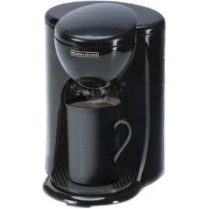 Black Decker 330W One Cup Coffee Maker With Coffee Mug – DCM25-B5