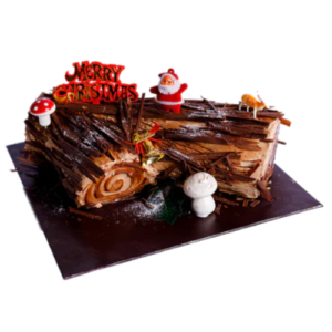 Chocolate-Praline Yule Log 1Kg