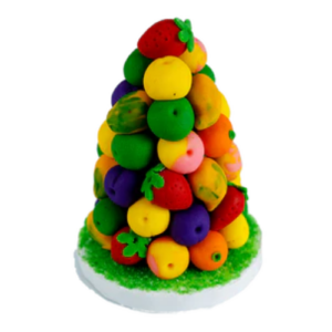 Marzipan Christmas Fruit Tree