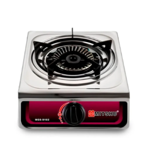 Mitshu Stainless Steel Gas Stove With 1 Burner MGS-S102