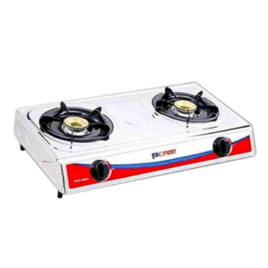 PIONEER GAS STOVE 2 BURNER S/S PGS-RB22