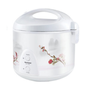 Capacity:- 1L 360? Full Body 360? Heavy Element Power Supply 220-240v 50hz, 1000w Keep Warm Automatically After Cooking Aluminium Coated Cooking Bowl For Easy Cleaning Steaming Basket Included Sharp Rice Cooker 1L – KS-11ES-MP