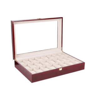 An image of a Watch storage wood box