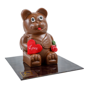 Love Struck Teddy Bear (Milk Chocolate) 300g