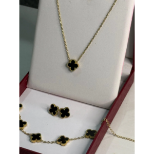 3 In 1 Special Bundle - Clover Set Jewellery (4 Leaf)