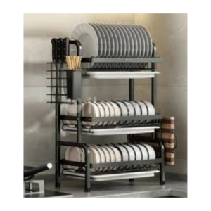 3 Layer Kitchen Tableware Bar Rack