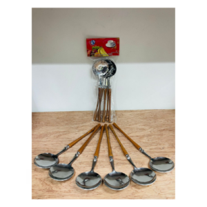 6 Pieces Serving Spoon Stainless Steel
