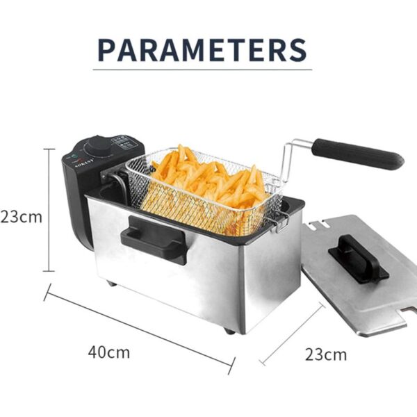 Sokany Deep Fryer 2000W 3.5l WJ-800 - Image 4