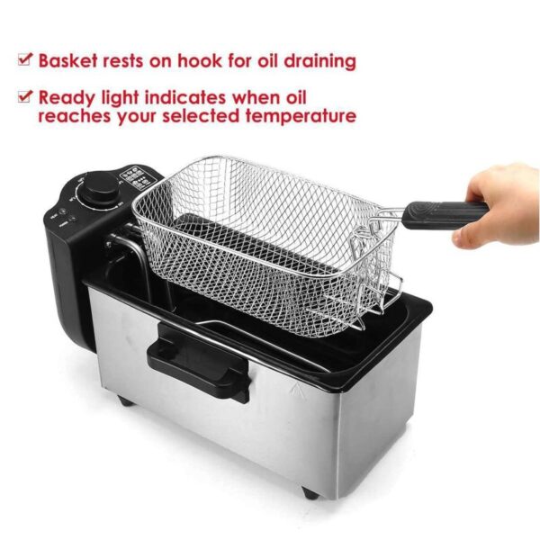 Sokany Deep Fryer 2000W 3.5l WJ-800 - Image 2