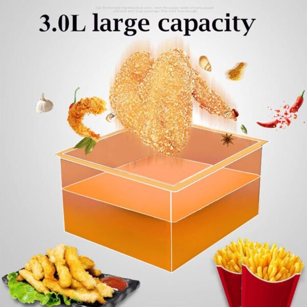 Sokany Deep Fryer 2000W 3.5l WJ-800 - Image 6