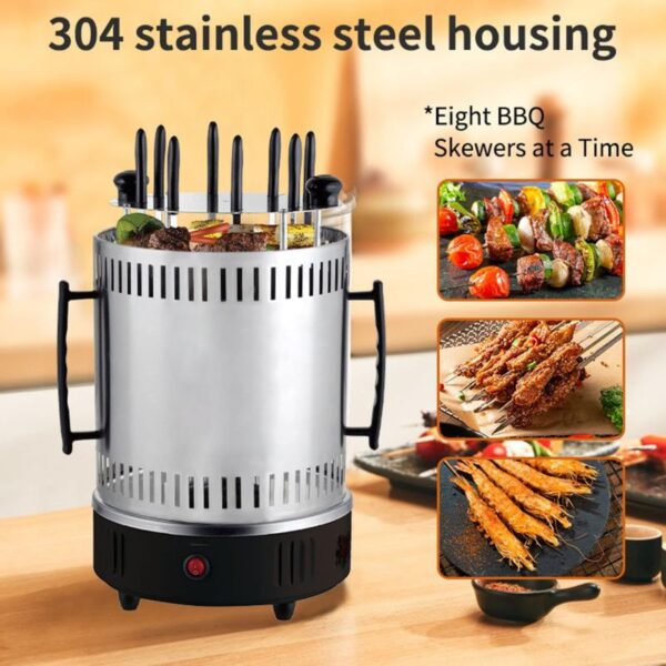 Sokany Barbecue Grill 8 Skewers 1500W SK-6113 - Image 6