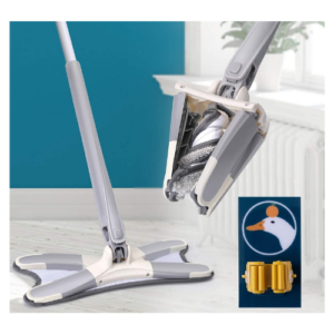X Shape Microfiber Mop for Floor Cleaning