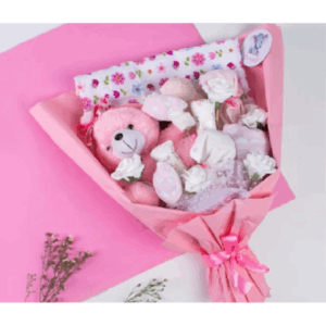 Adore Baby Girl Pink Bouquet